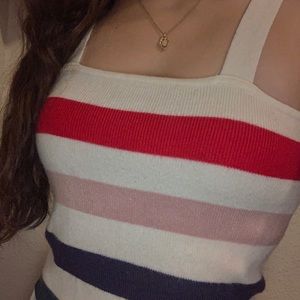 cute tank top colorful cami <3